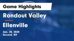 Rondout Valley  vs Ellenville Game Highlights - Jan. 28, 2020