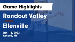 Rondout Valley  vs Ellenville  Game Highlights - Jan. 18, 2022