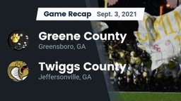 Recap: Greene County  vs. Twiggs County  2021