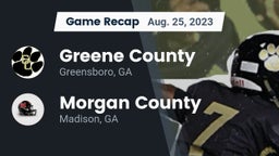 Recap: Greene County  vs. Morgan County  2023