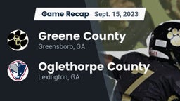Recap: Greene County  vs. Oglethorpe County  2023