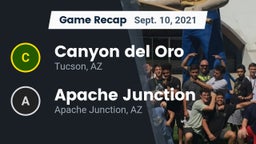 Recap: Canyon del Oro  vs. Apache Junction  2021