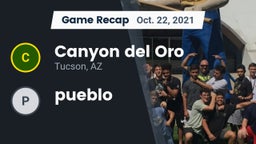 Recap: Canyon del Oro  vs. pueblo 2021