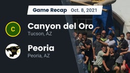 Recap: Canyon del Oro  vs. Peoria  2021