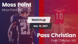 Matchup: Moss Point vs. Pass Christian  2017