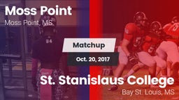 Matchup: Moss Point vs. St. Stanislaus College 2017