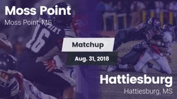 Matchup: Moss Point vs. Hattiesburg  2018