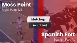 Matchup: Moss Point vs. Spanish Fort  2018