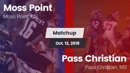 Matchup: Moss Point vs. Pass Christian  2018