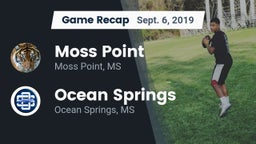 Recap: Moss Point  vs. Ocean Springs  2019