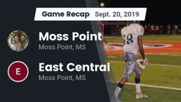 Recap: Moss Point  vs. East Central  2019