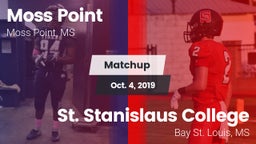 Matchup: Moss Point vs. St. Stanislaus College 2019