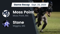 Recap: Moss Point  vs. Stone  2020