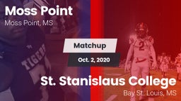 Matchup: Moss Point vs. St. Stanislaus College 2020