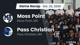 Recap: Moss Point  vs. Pass Christian  2020