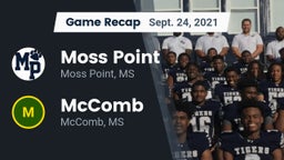 Recap: Moss Point  vs. McComb  2021