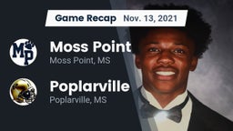 Recap: Moss Point  vs. Poplarville  2021