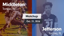 Matchup: Middleton vs. Jefferson  2016