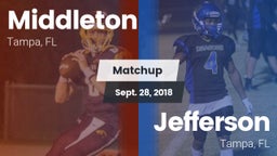 Matchup: Middleton vs. Jefferson  2018