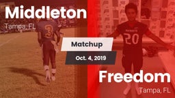 Matchup: Middleton vs. Freedom  2019