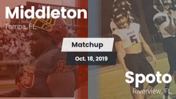 Matchup: Middleton vs. Spoto  2019