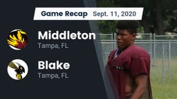 Recap: Middleton  vs. Blake  2020
