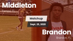 Matchup: Middleton vs. Brandon  2020
