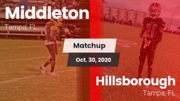Matchup: Middleton vs. Hillsborough  2020