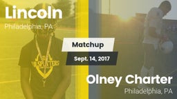 Matchup: Lincoln vs. Olney Charter  2017