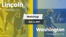 Matchup: Lincoln vs. Washington  2017