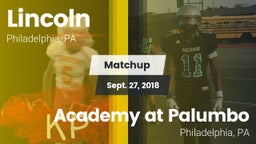 Matchup: Lincoln vs. Academy at Palumbo  2018
