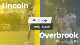Matchup: Lincoln vs. Overbrook  2019