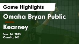 Omaha Bryan Public  vs Kearney  Game Highlights - Jan. 14, 2023