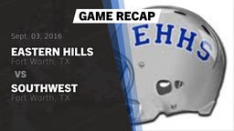 Recap: Eastern Hills  vs. Southwest  2016