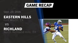 Recap: Eastern Hills  vs. Richland  2016
