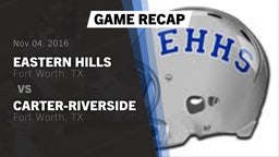 Recap: Eastern Hills  vs. Carter-Riverside  2016