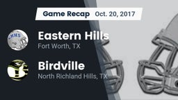 Recap: Eastern Hills  vs. Birdville  2017