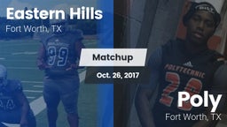 Matchup: Eastern Hills High vs. Poly  2017