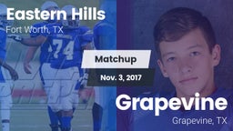 Matchup: Eastern Hills High vs. Grapevine  2017
