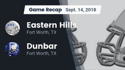 Recap: Eastern Hills  vs. Dunbar  2018