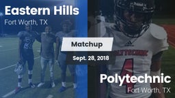 Matchup: Eastern Hills High vs. Polytechnic  2018