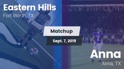 Matchup: Eastern Hills High vs. Anna  2019