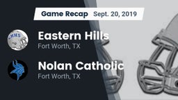 Recap: Eastern Hills  vs. Nolan Catholic  2019