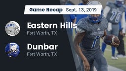 Recap: Eastern Hills  vs. Dunbar  2019