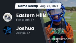 Recap: Eastern Hills  vs. Joshua  2021