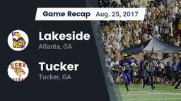Recap: Lakeside  vs. Tucker  2017