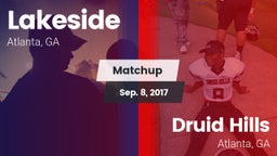 Matchup: Lakeside vs. Druid Hills  2017