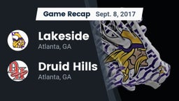 Recap: Lakeside  vs. Druid Hills  2017