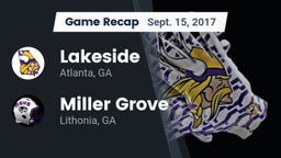 Recap: Lakeside  vs. Miller Grove  2017