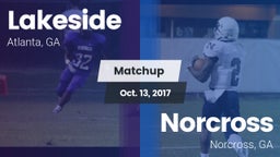 Matchup: Lakeside vs. Norcross  2017